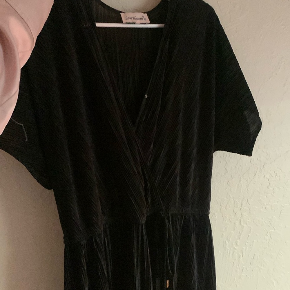 Black Silk Dress